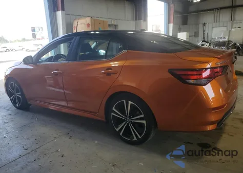 2021 Nissan Sentra Sr z USA, uszkodzony, nr VIN 3N1AB8DV3MY257400